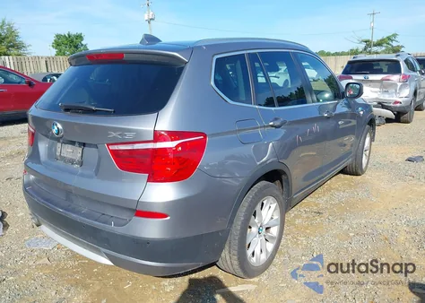 2014 BMW X3 xDrive28I z USA, uszkodzony, nr VIN 5UXWX9C54E0D25941